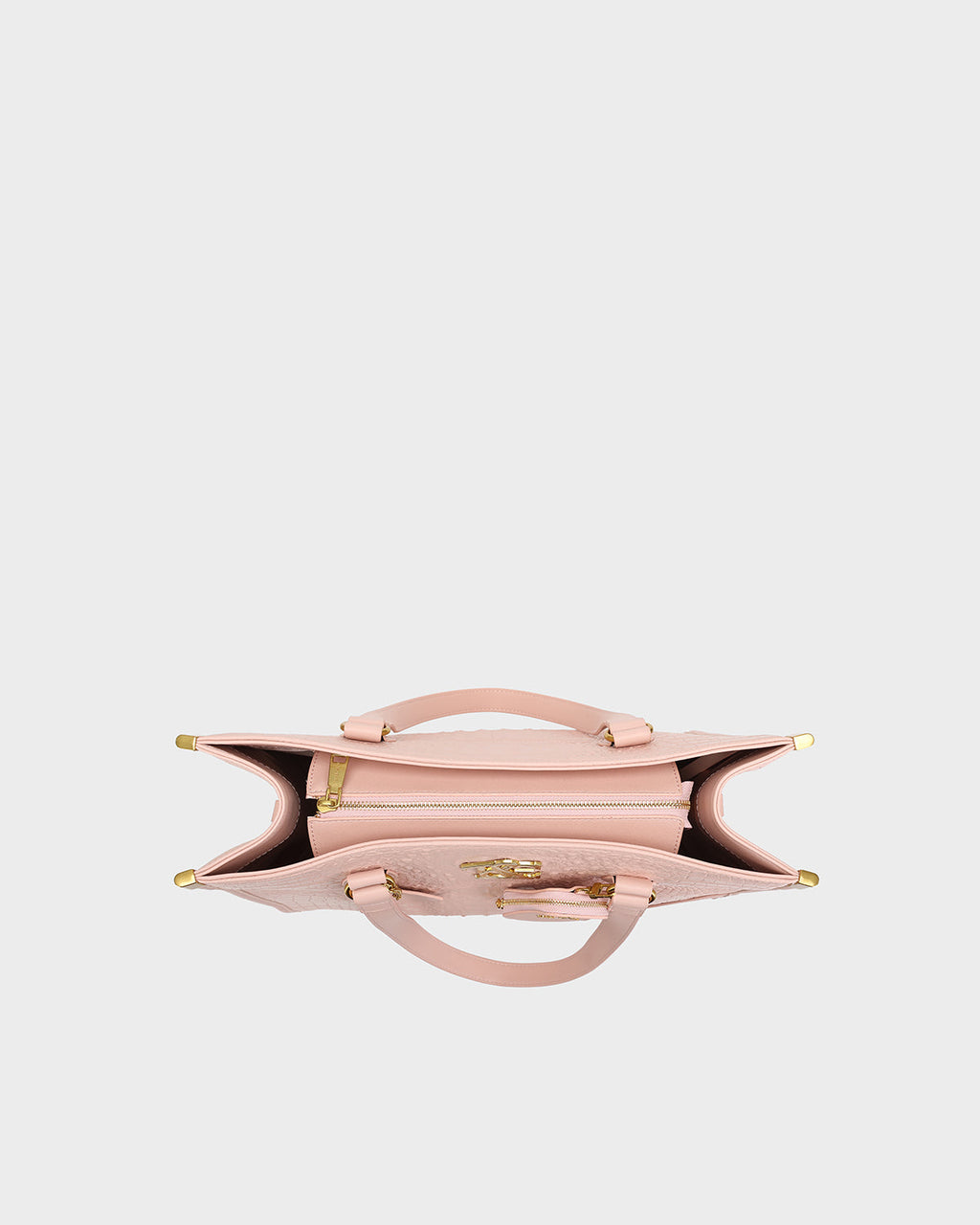 City scape Tote in Baby Pink