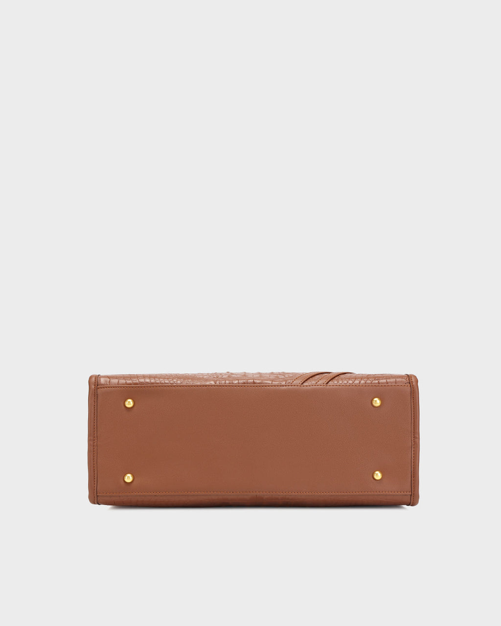 City scape Tote in Brown