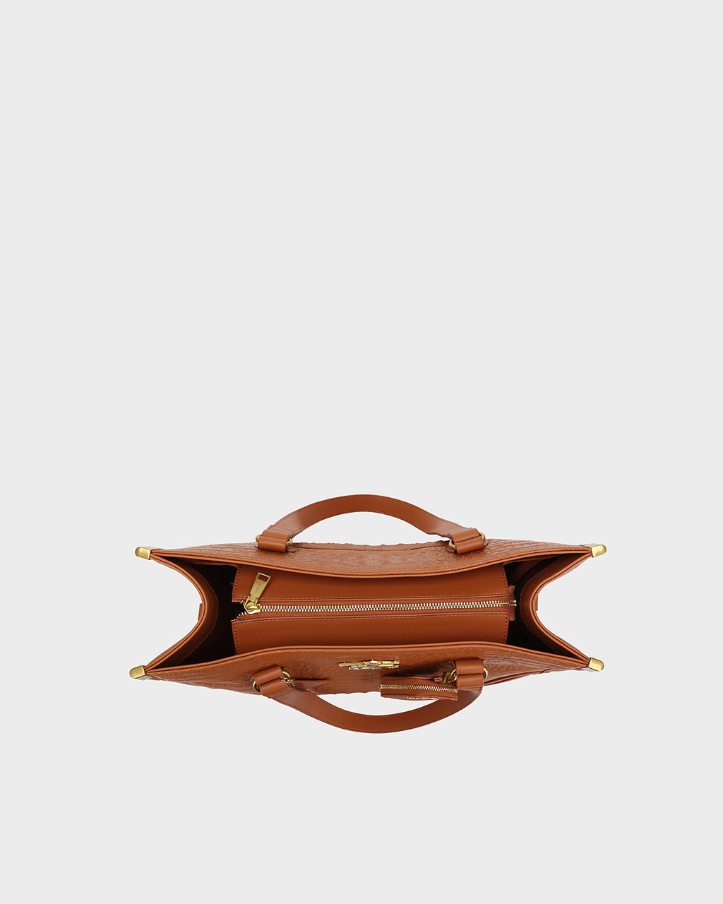 City scape Tote in Caramel