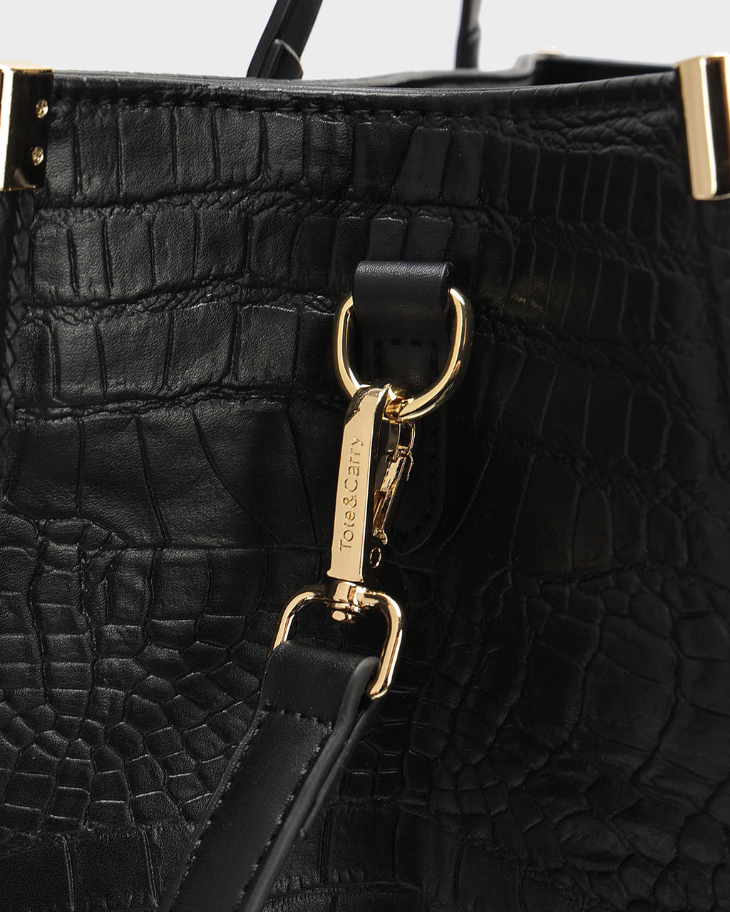 Classic City Tote Bag in Black