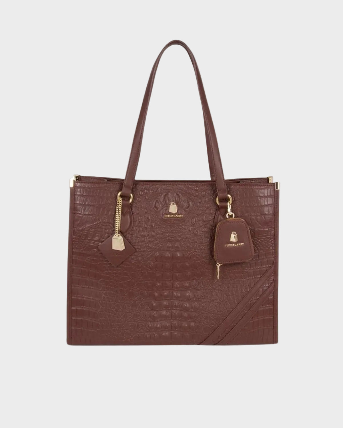 Classic City Tote Bag in Brown