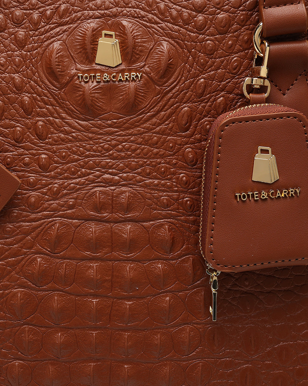 Classic City Tote Bag in Caramel