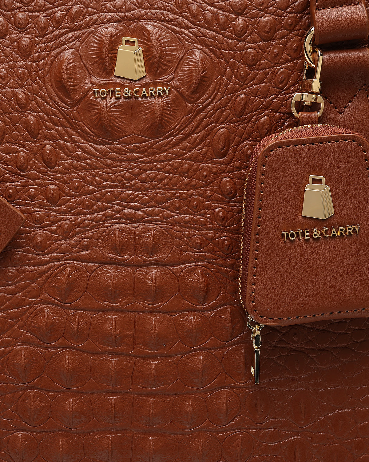 Classic City Tote Bag in Caramel