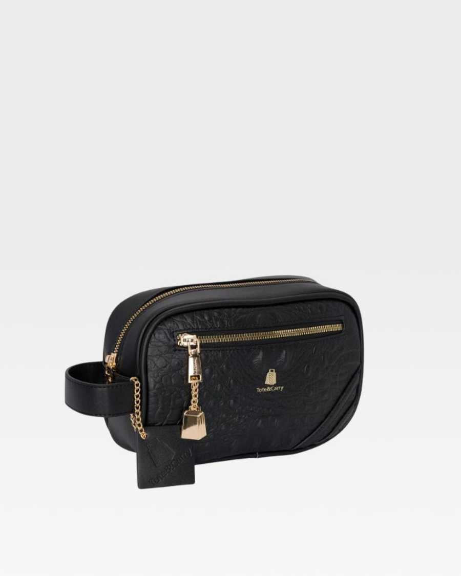 Classic Essential Toiletry Bag in Black