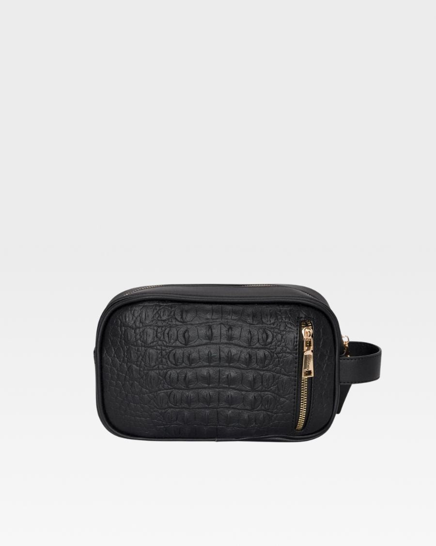 Classic Essential Toiletry Bag in Black