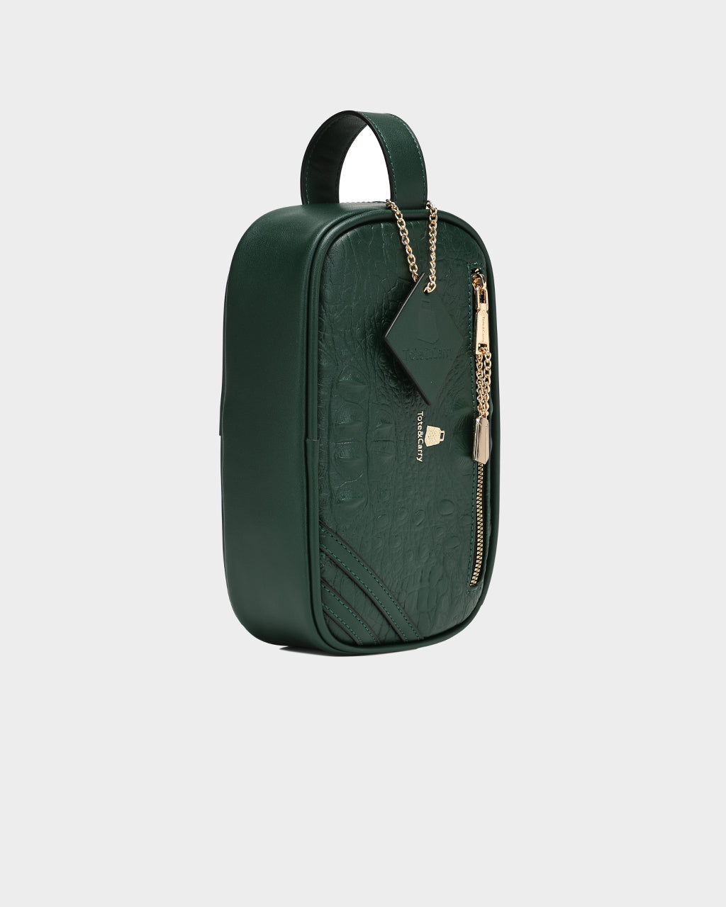 Classic Essential Toiletry Bag in Emerald Green