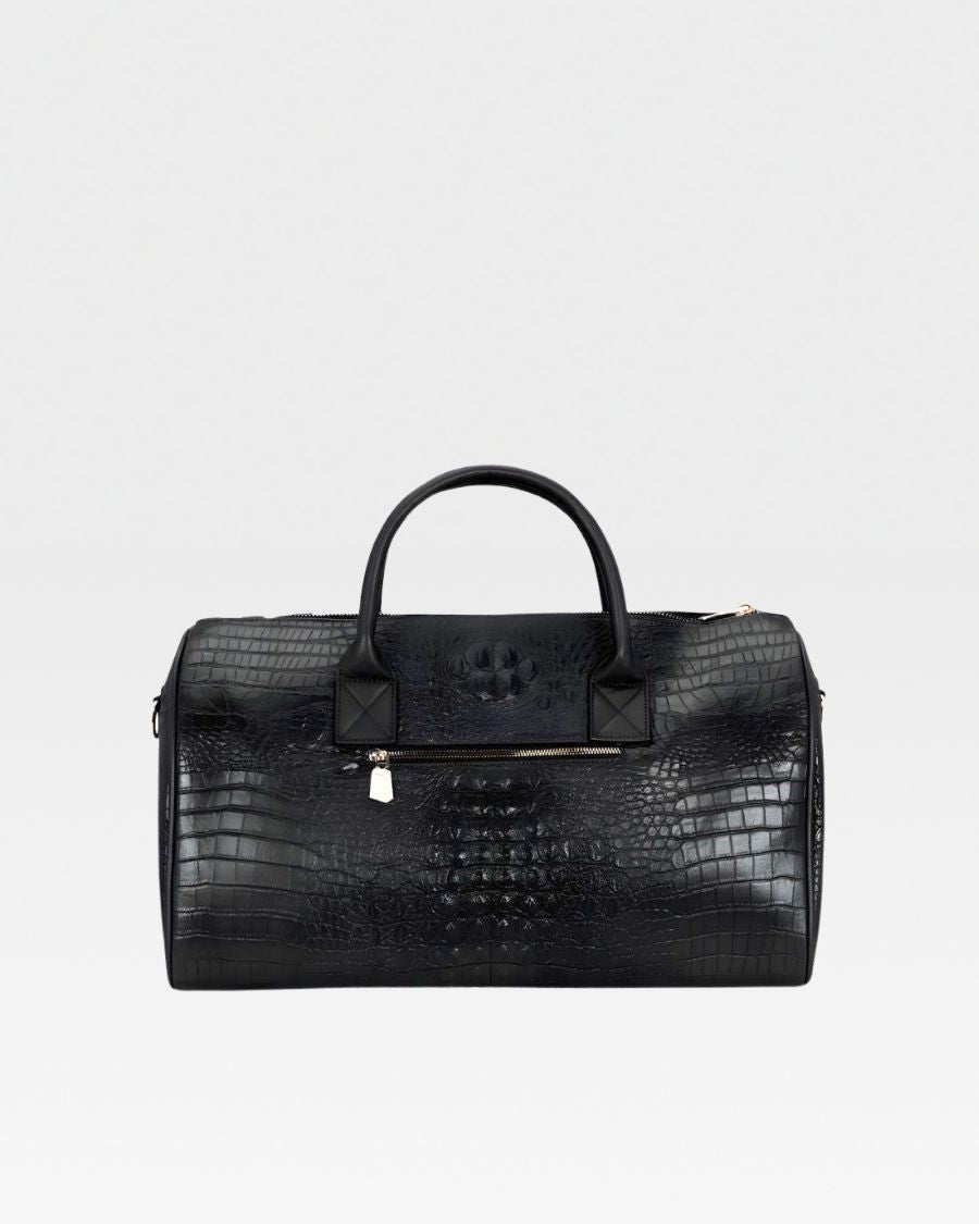 Classic Weekender Duffle Bag in Black