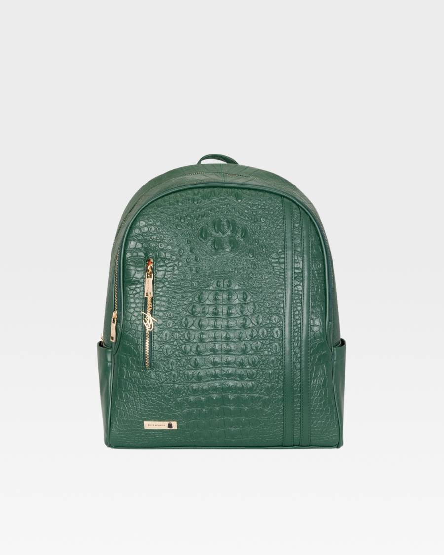 Classic Traveler Backpack in Emerald Green