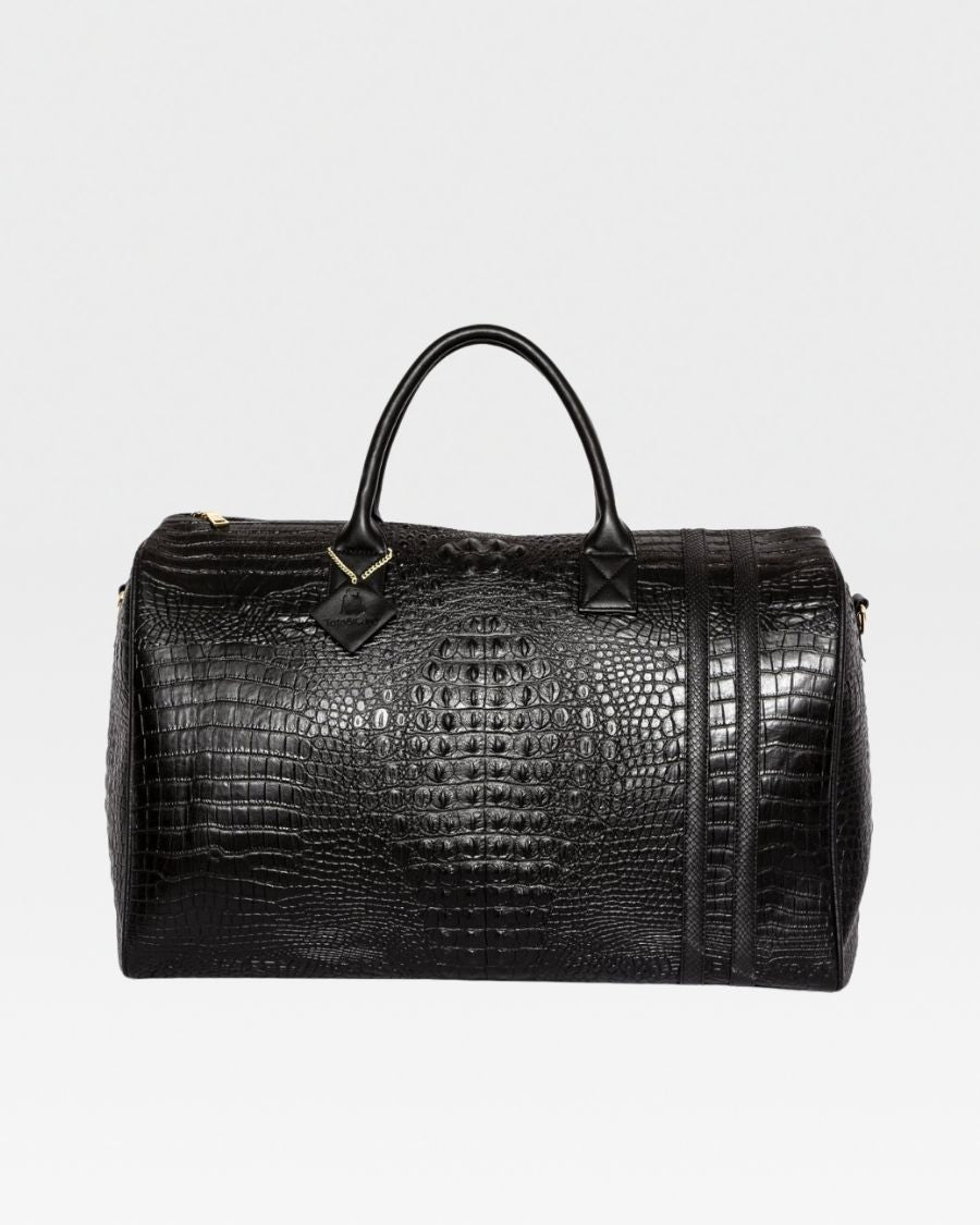 Classic Weekender Duffle Bag in Black