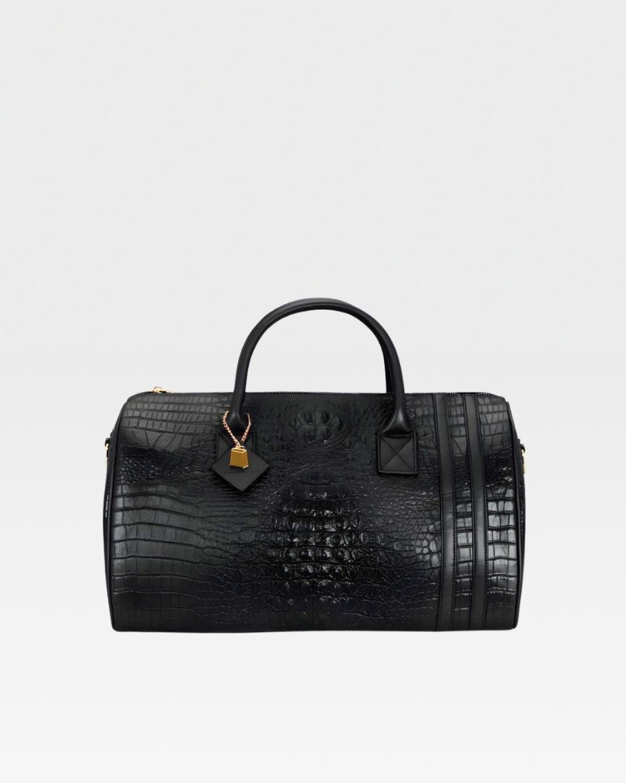 Classic Weekender Duffle Bag in Black