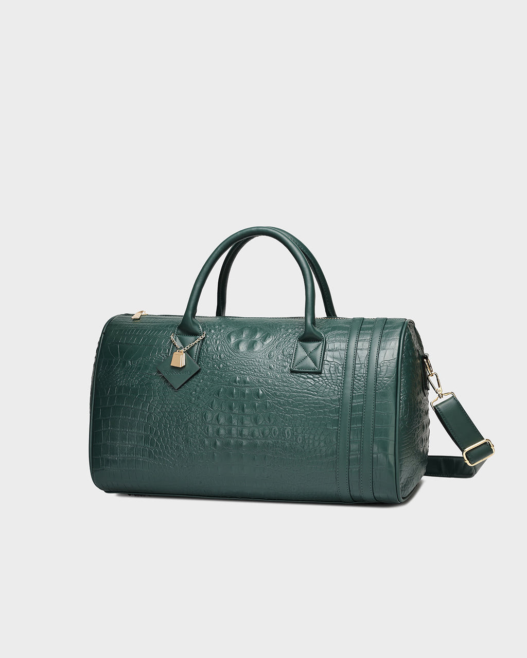 Classic Weekender Duffle Bag in Emerald Green