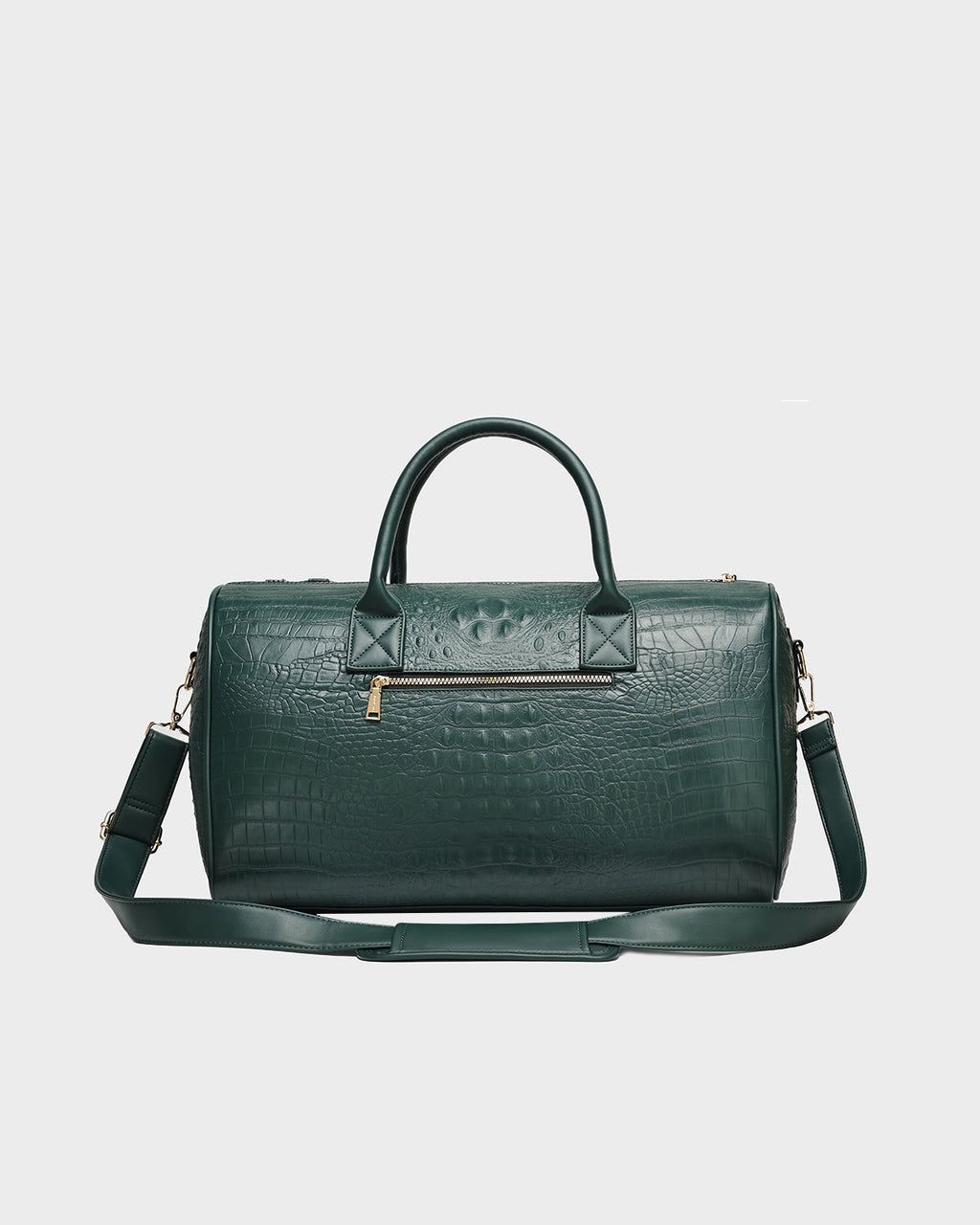 Classic Weekender Duffle Bag in Emerald Green