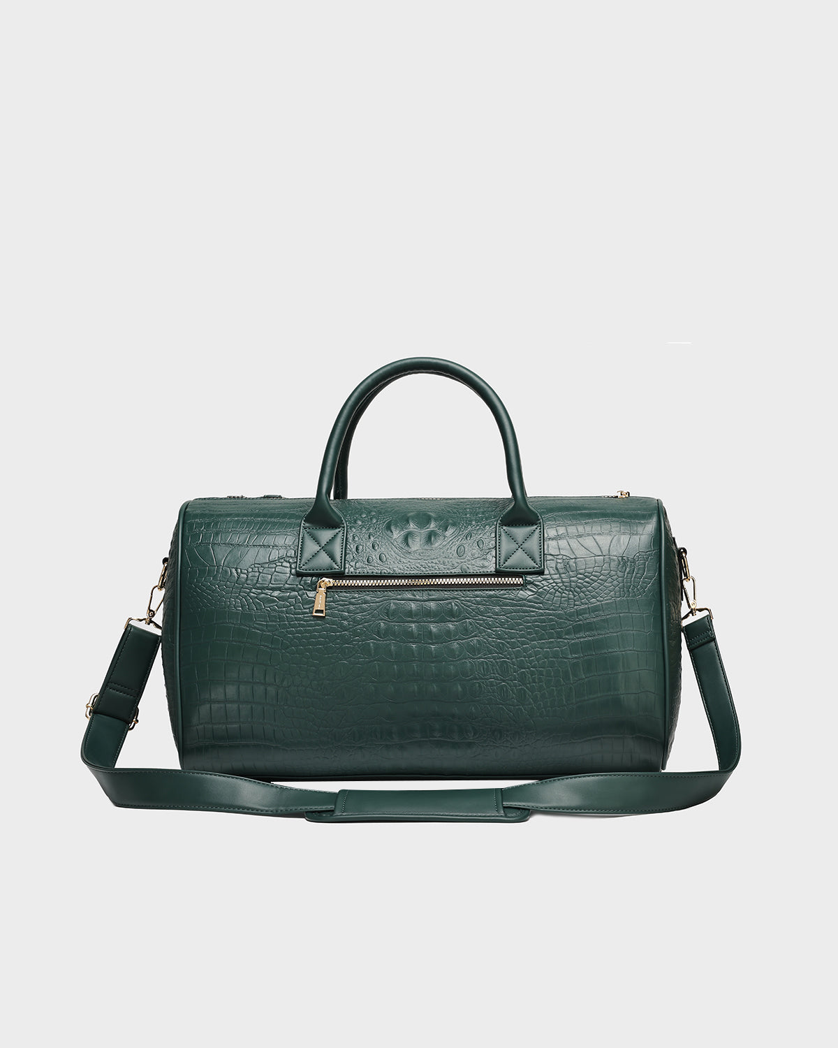 Classic Weekender Duffle Bag in Emerald Green