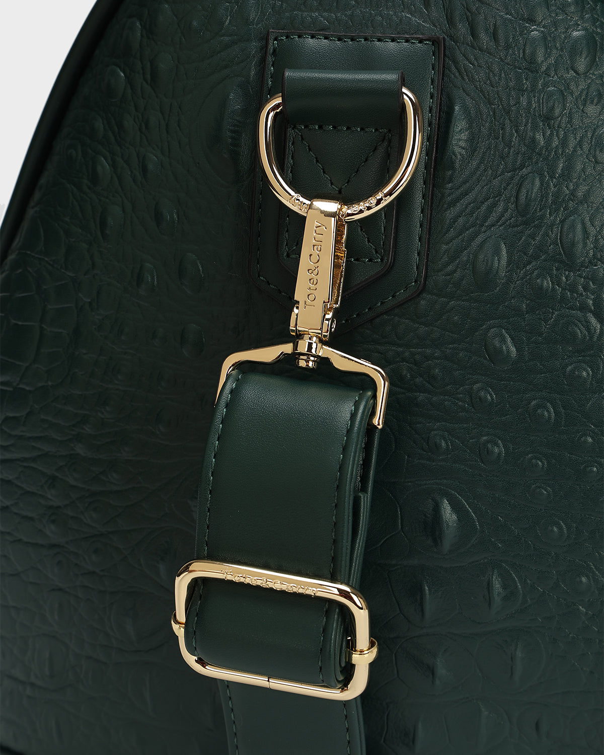 Classic Weekender Duffle Bag in Emerald Green
