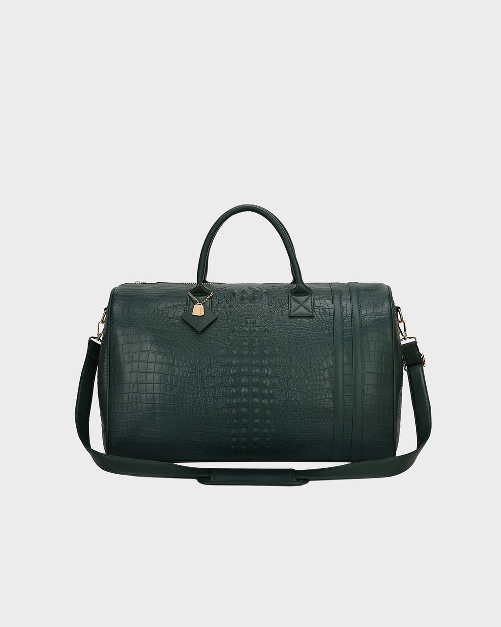 Classic Weekender Duffle Bag in Emerald Green