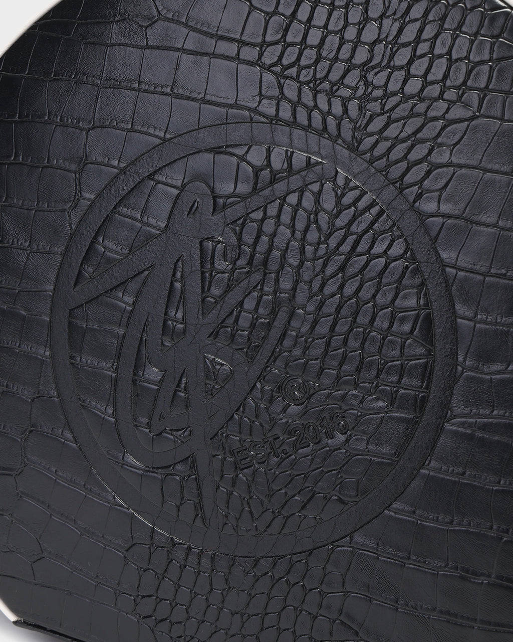 Croc Orb Bag in Black
