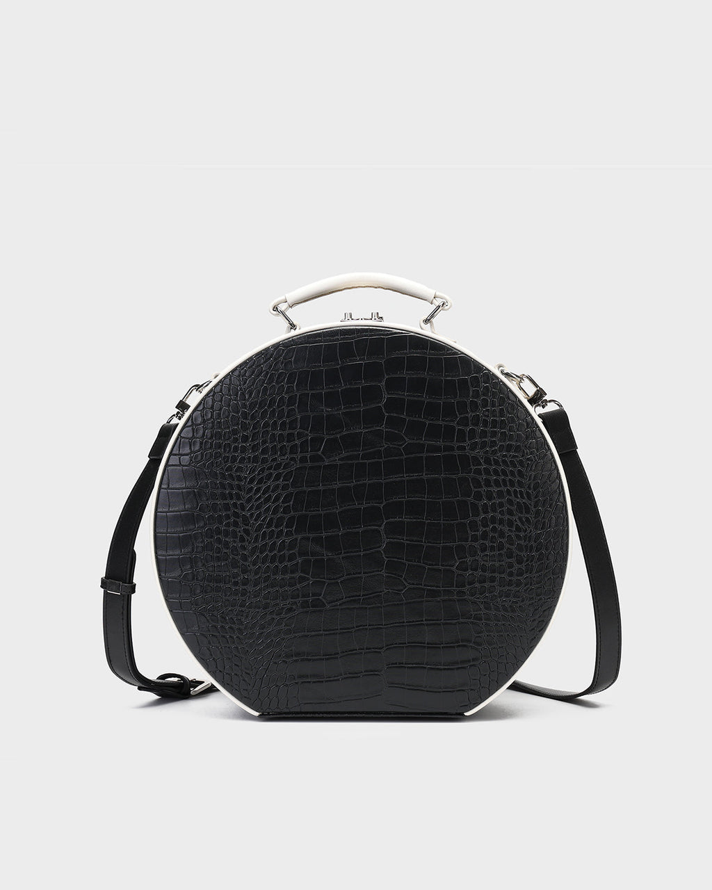 Croc Orb Bag in Black