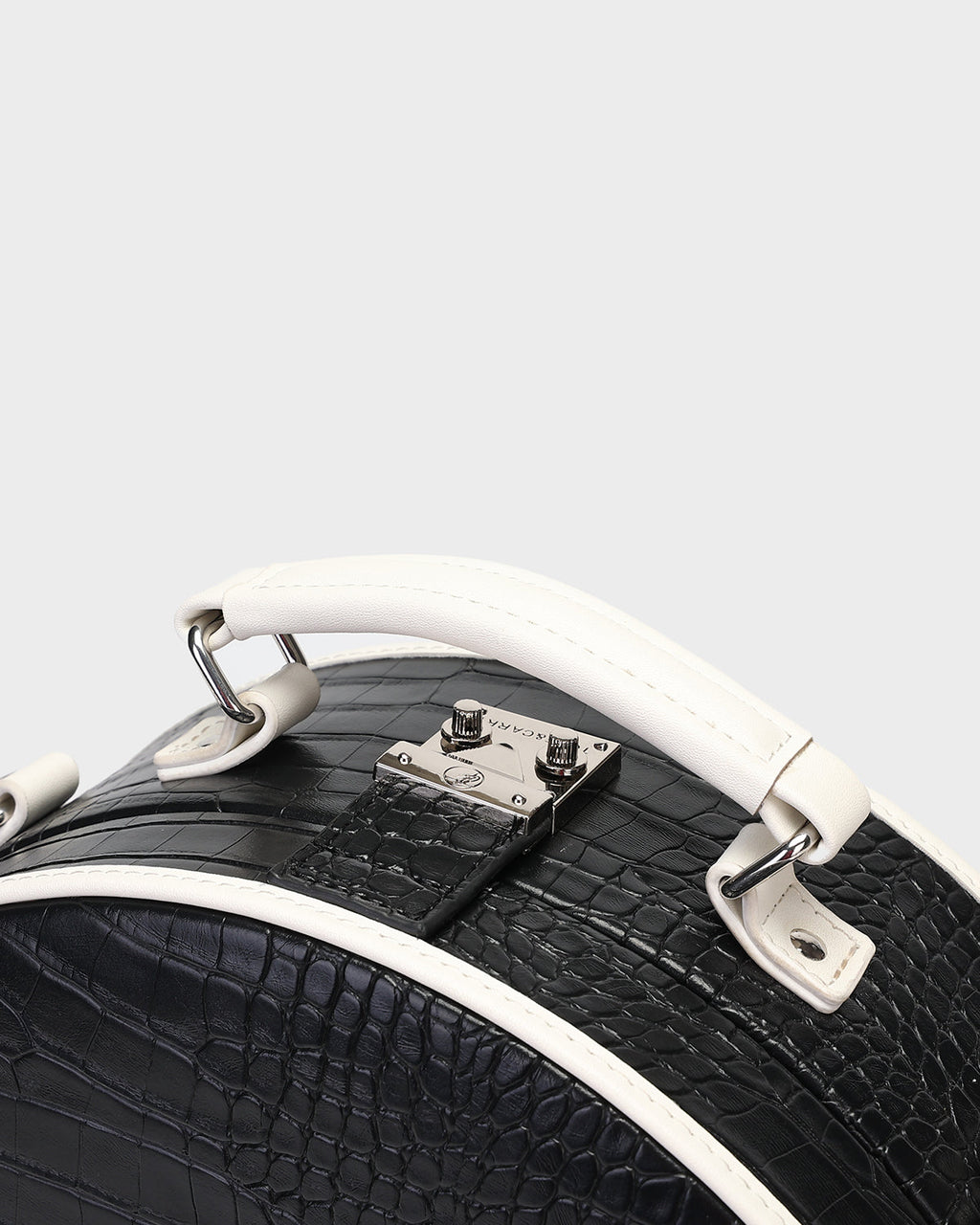 Croc Orb Bag in Black