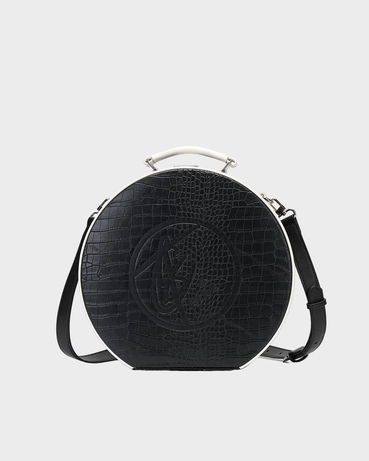 Croc Orb Bag in Black