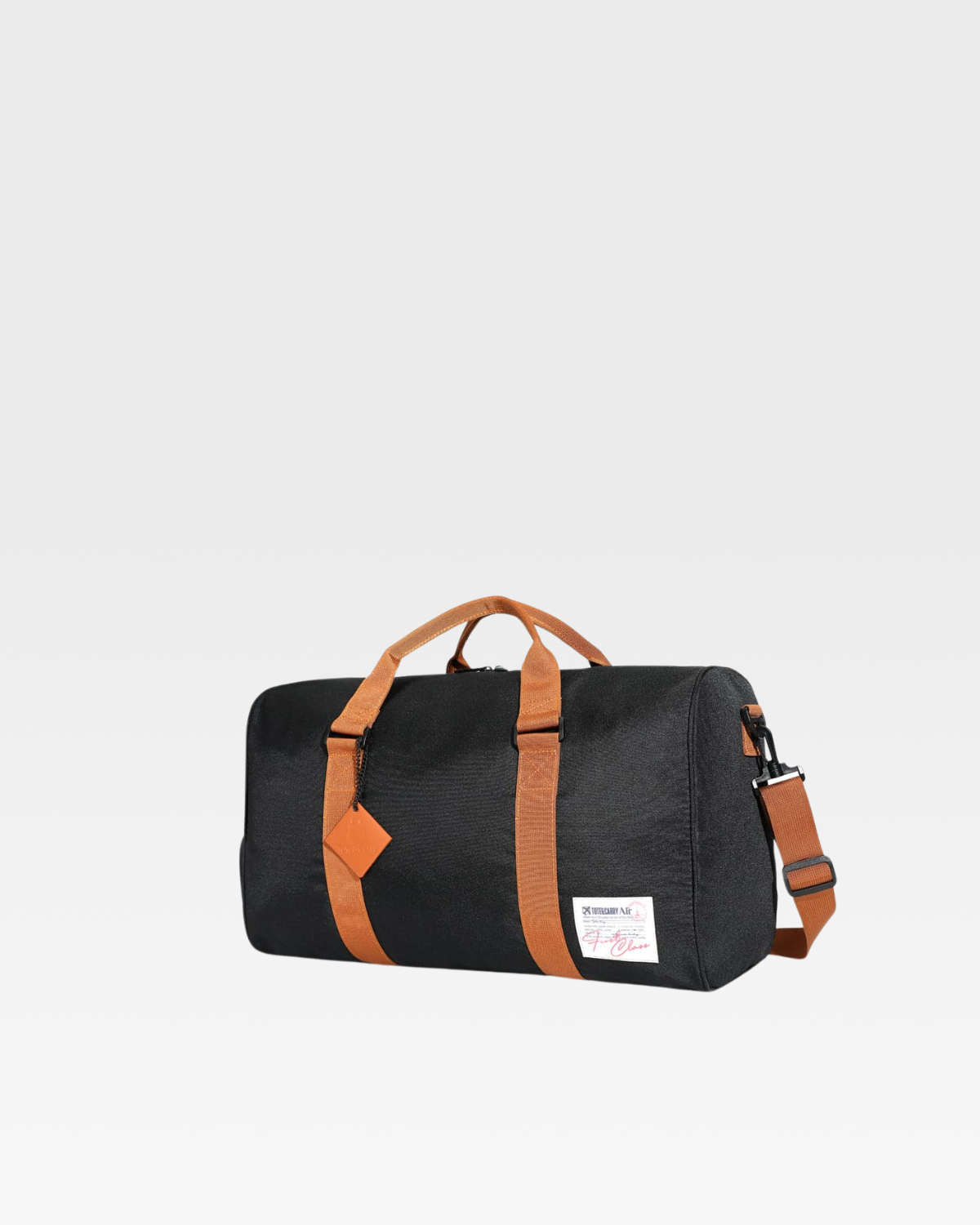 Gym Traveler Duffle Bag in Black
