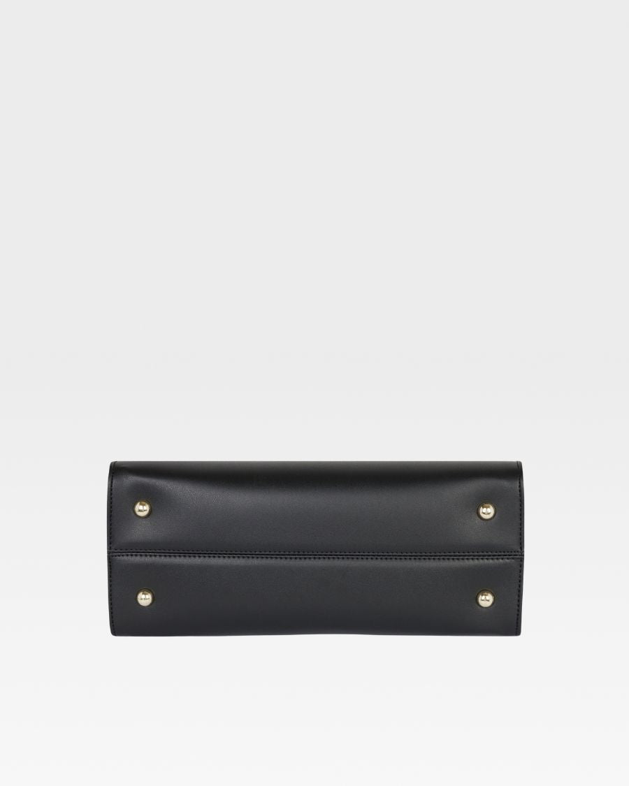 Lisse Mini Tote Bag in Black