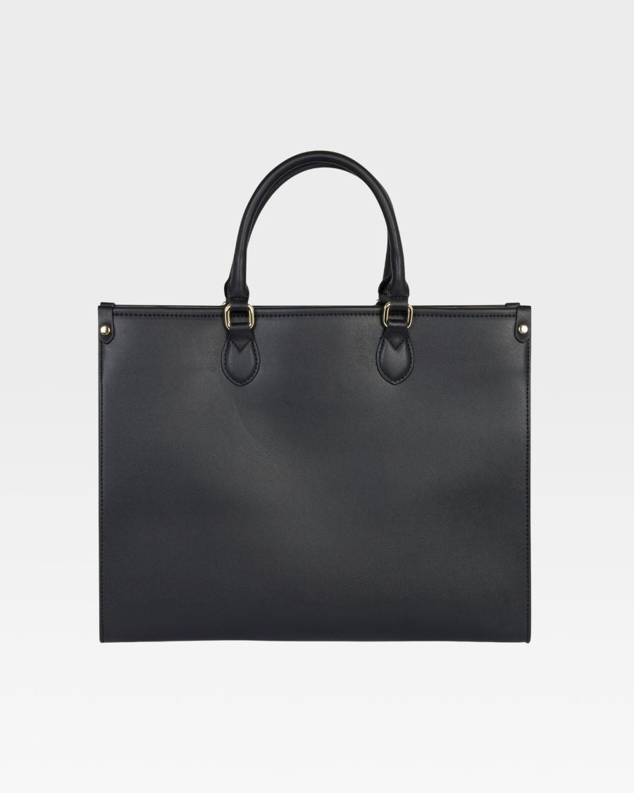 Lisse Mini Tote Bag in Black