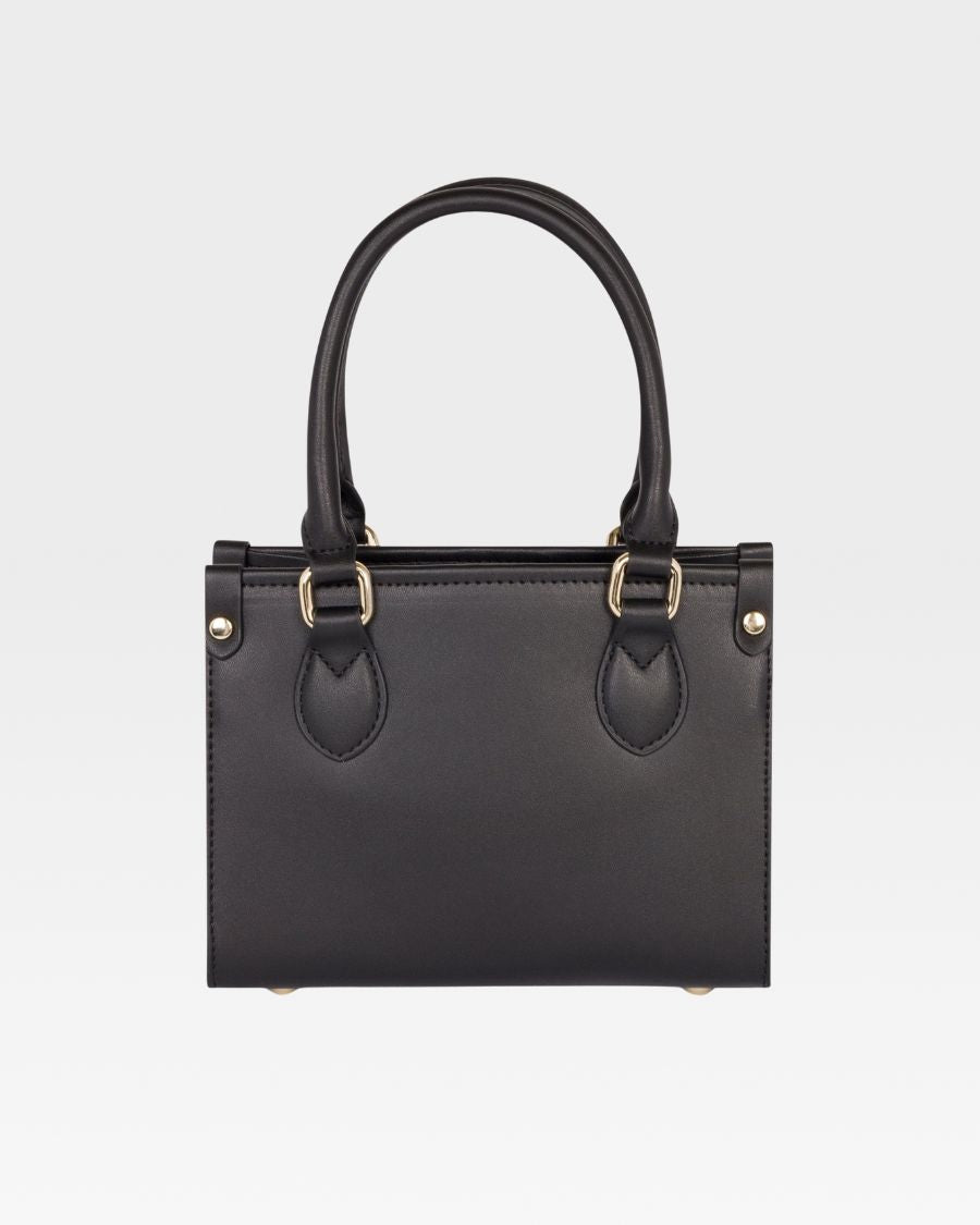 Lisse Mini Tote Bag in Black