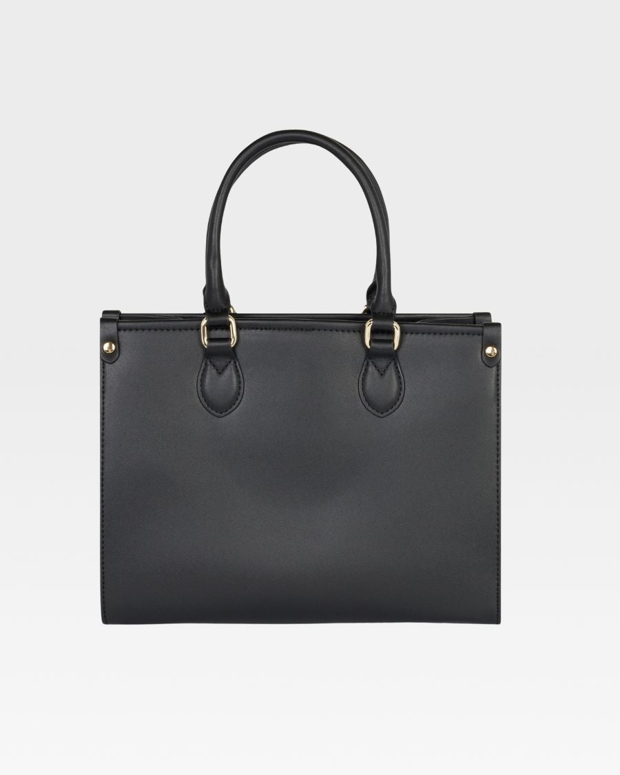 Lisse Mini Tote Bag in Black