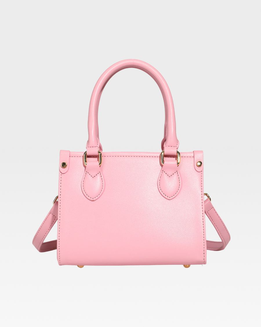 Lisse Mini Tote Bag in Bubble Gum