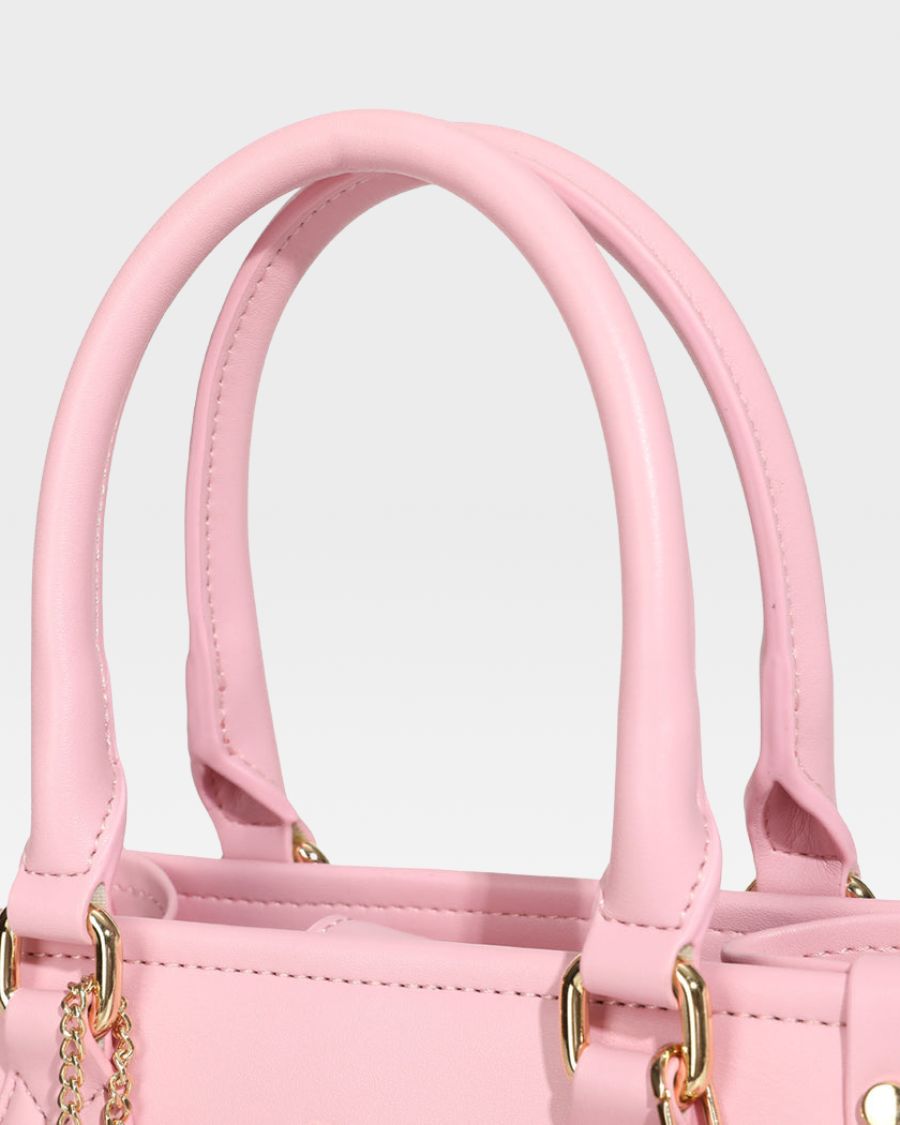 Lisse Mini Tote Bag in Bubble Gum