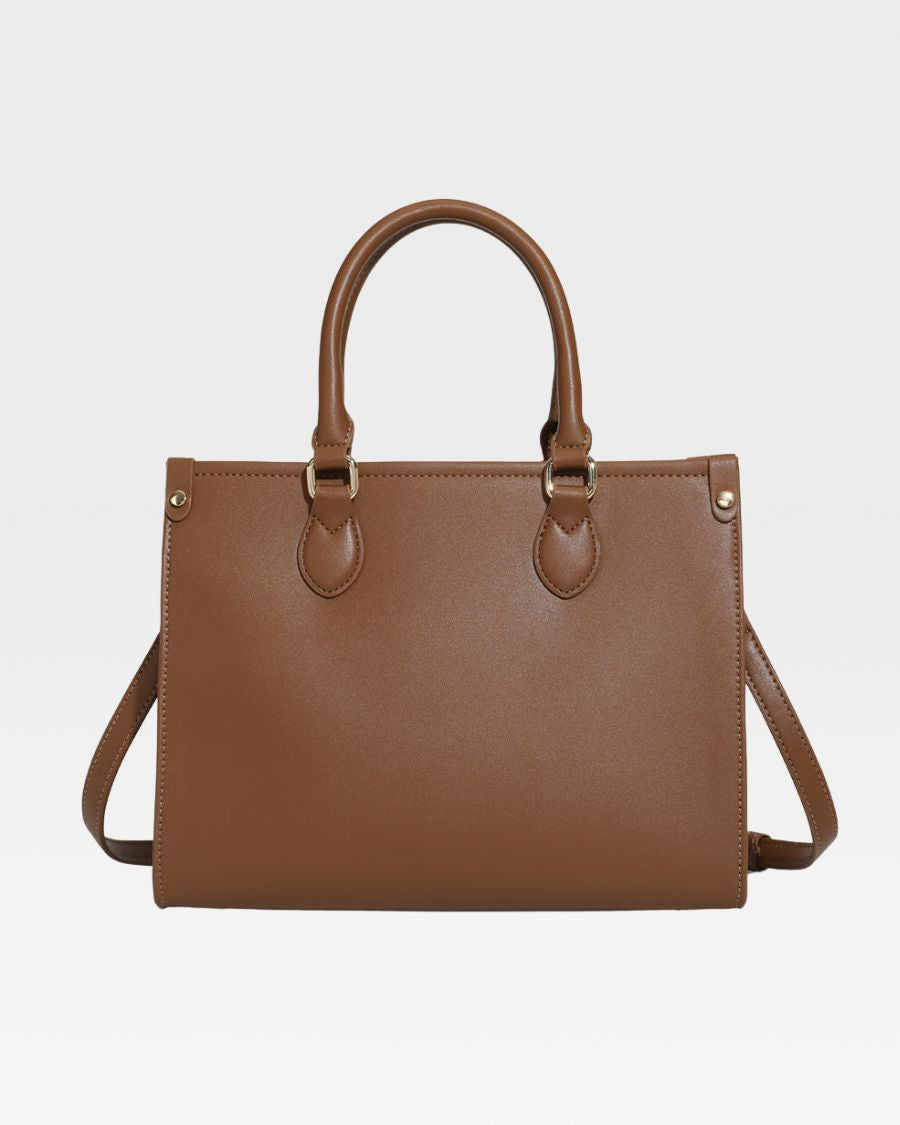 Lisse Mini Tote Bag in Coffee