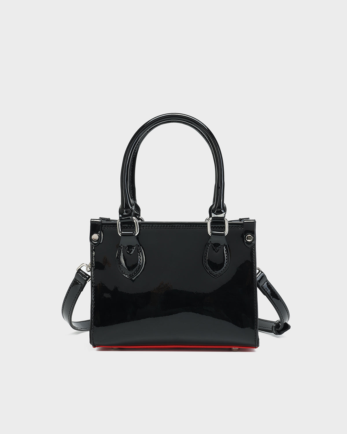 Lustre Tote Bag in Black