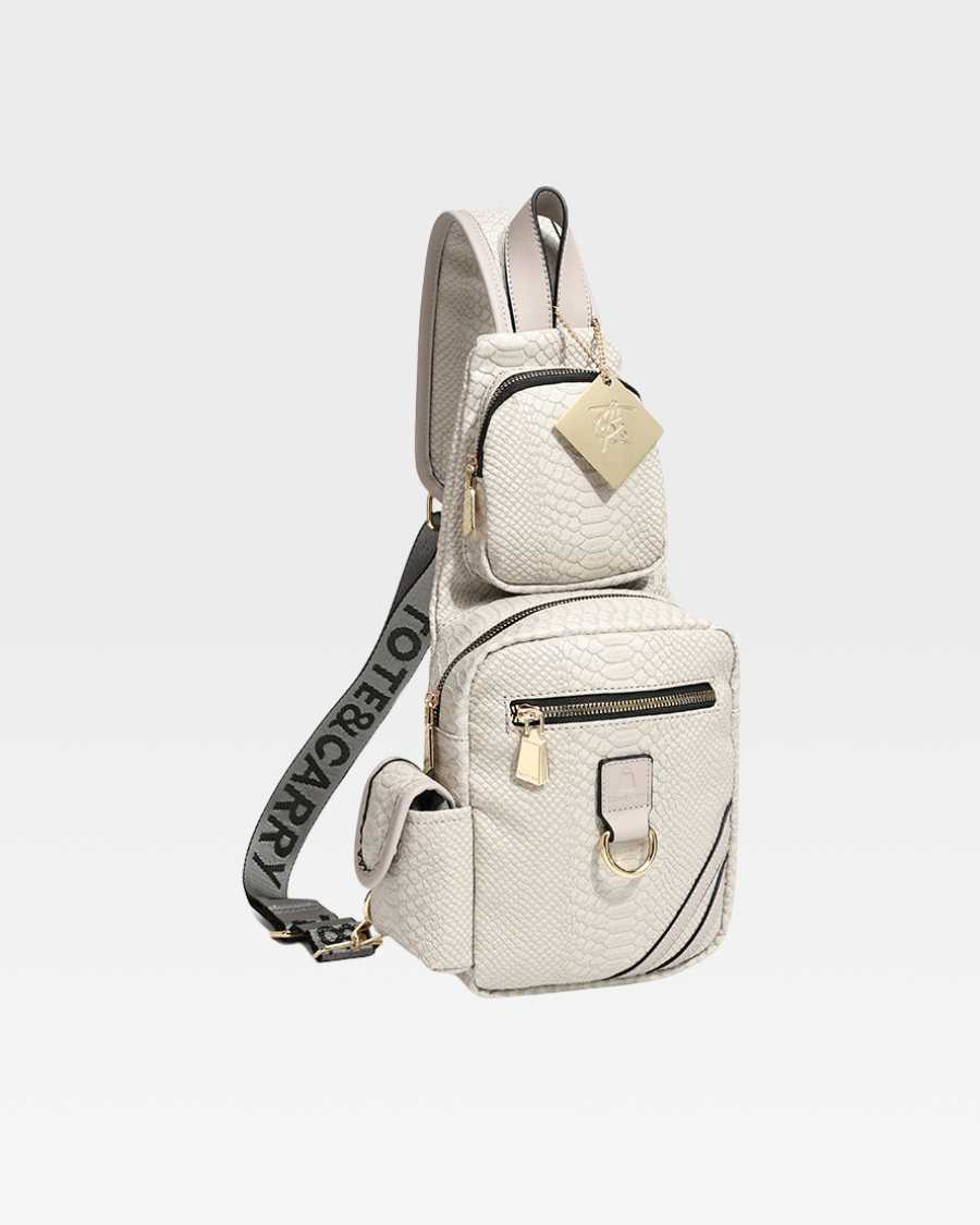 On The Go Sling Bag in Grey