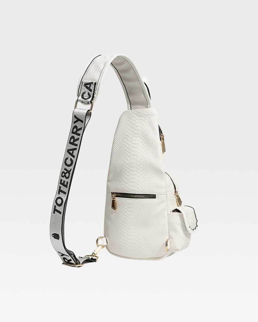On The Go Sling Bag in White