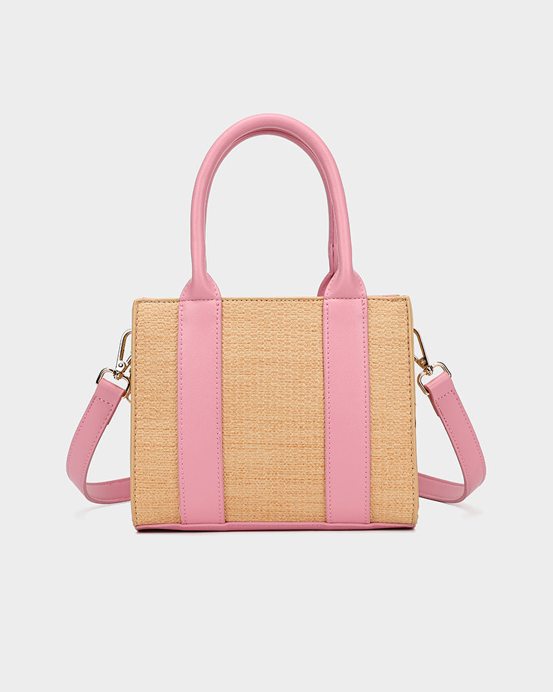 Pebble Mini Tote Bag in Pink