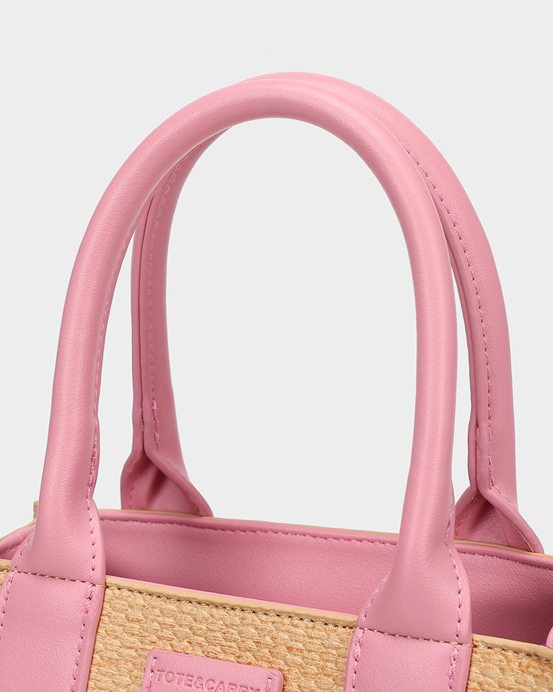 Pebble Mini Tote Bag in Pink