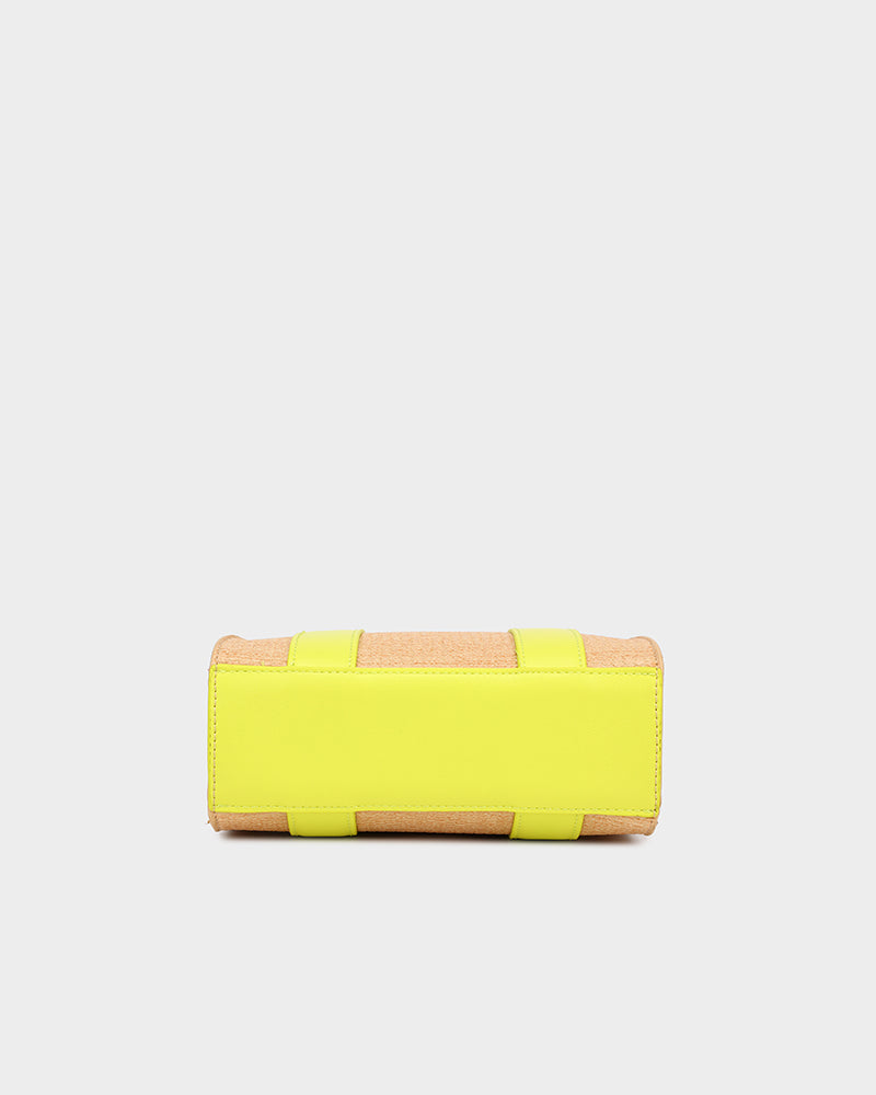 Pebble Mini Tote Bag in Yellow