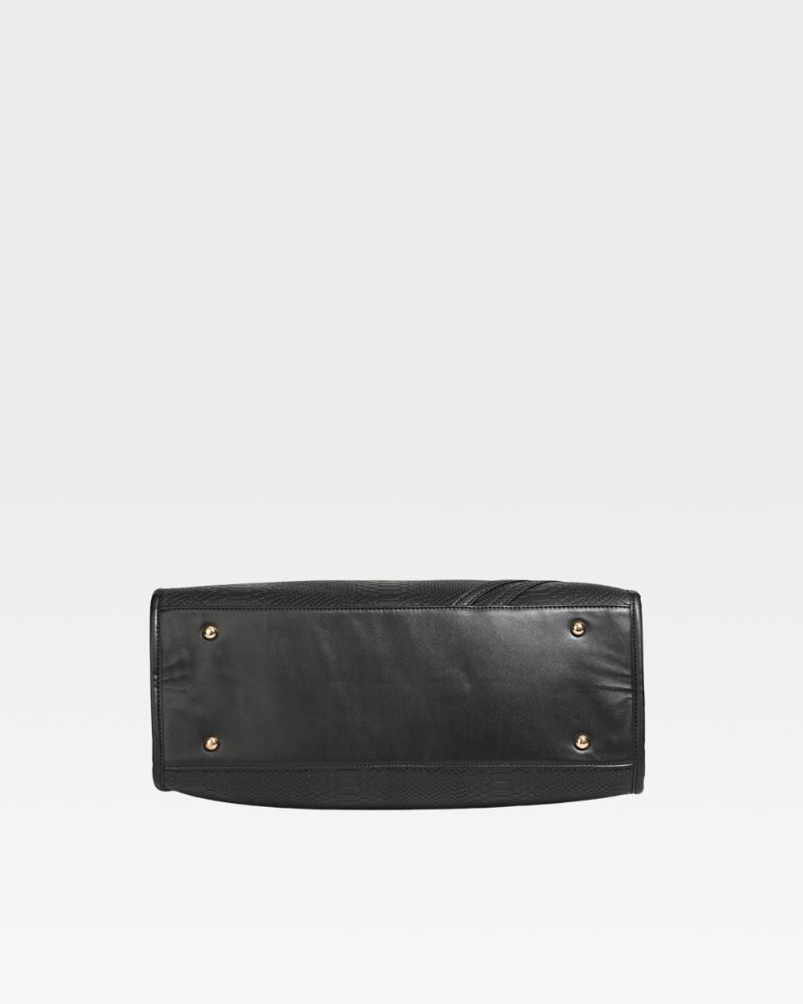 Signature City Tote Bag in Black