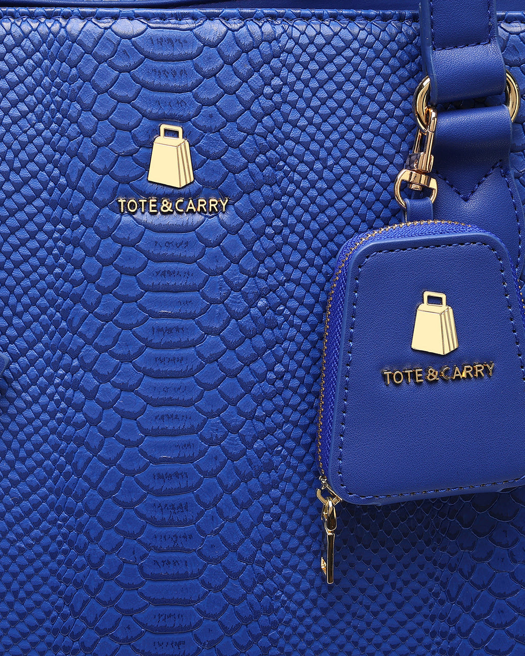 Signature City Tote Bag in Royal Blue