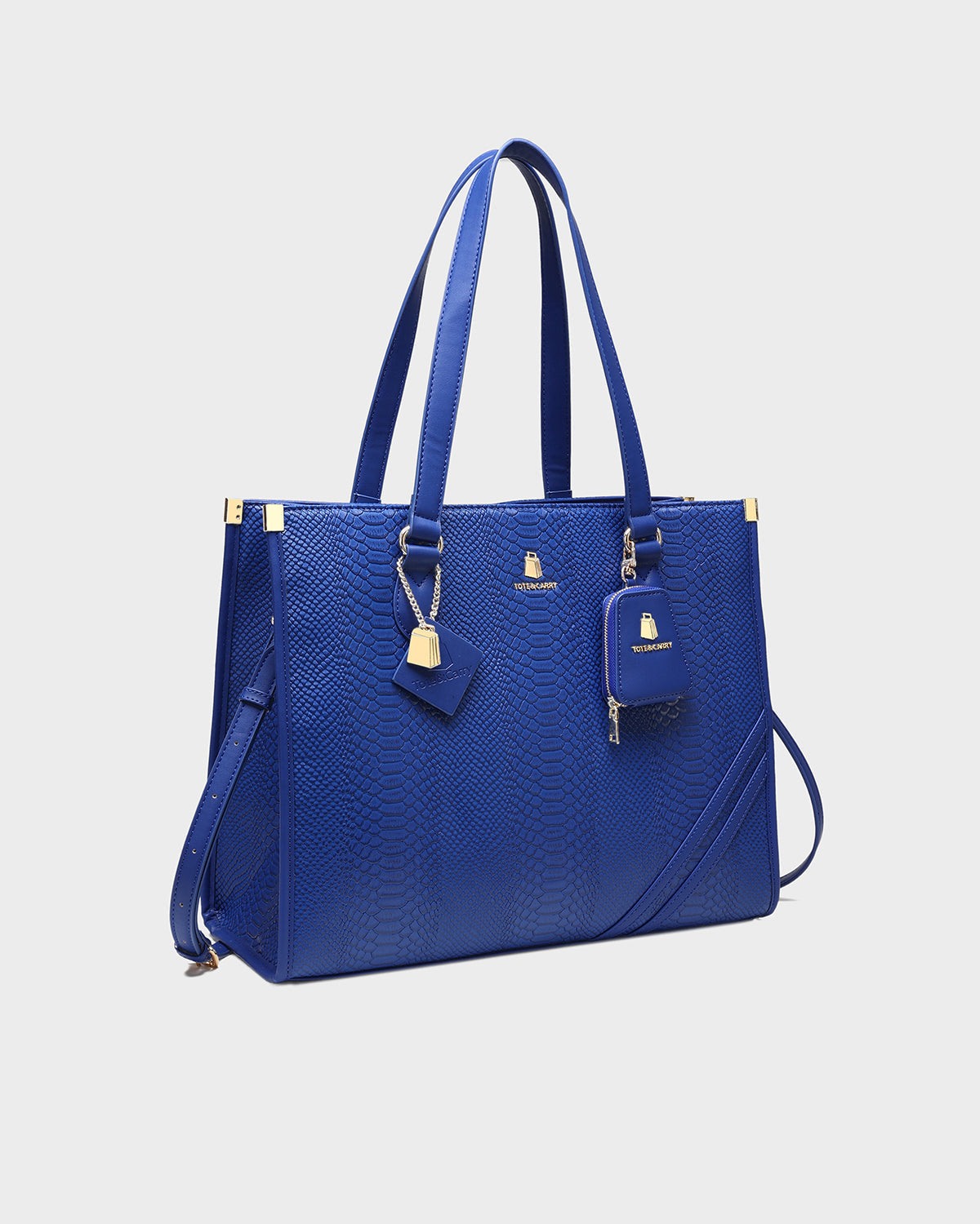 Signature City Tote Bag in Royal Blue