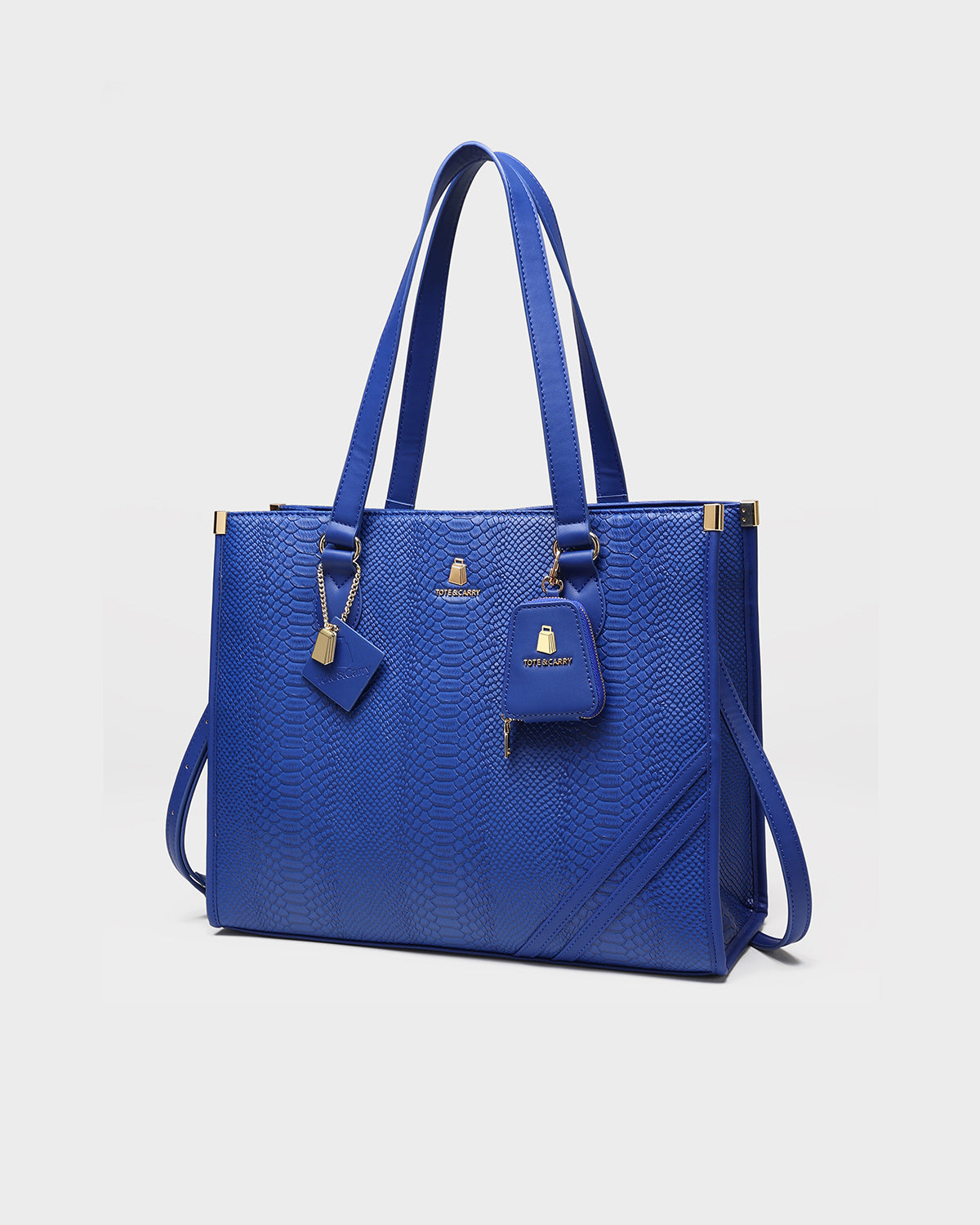 Signature City Tote Bag in Royal Blue