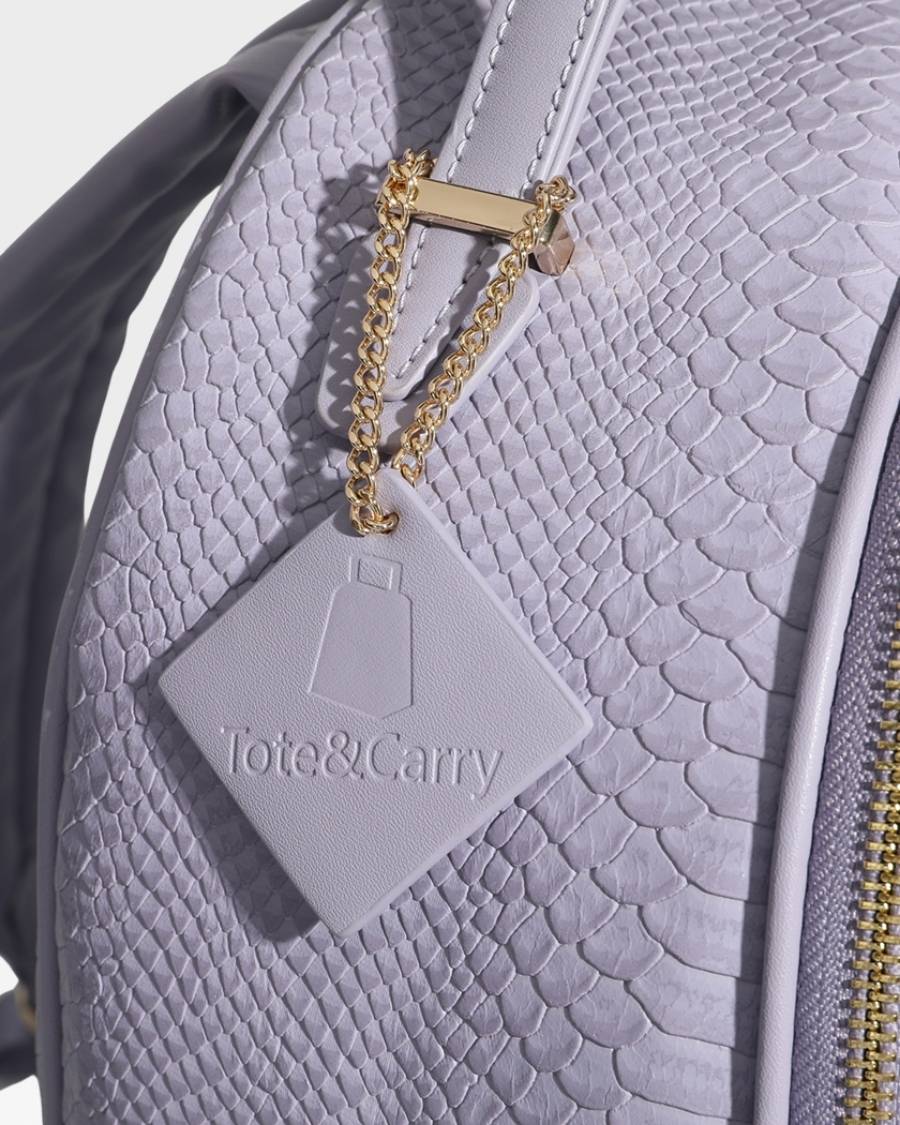 Signature Commuter Backpack in Lavender
