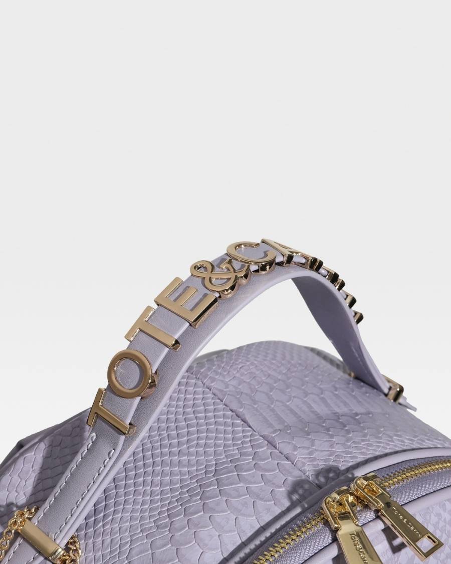 Signature Commuter Backpack in Lavender