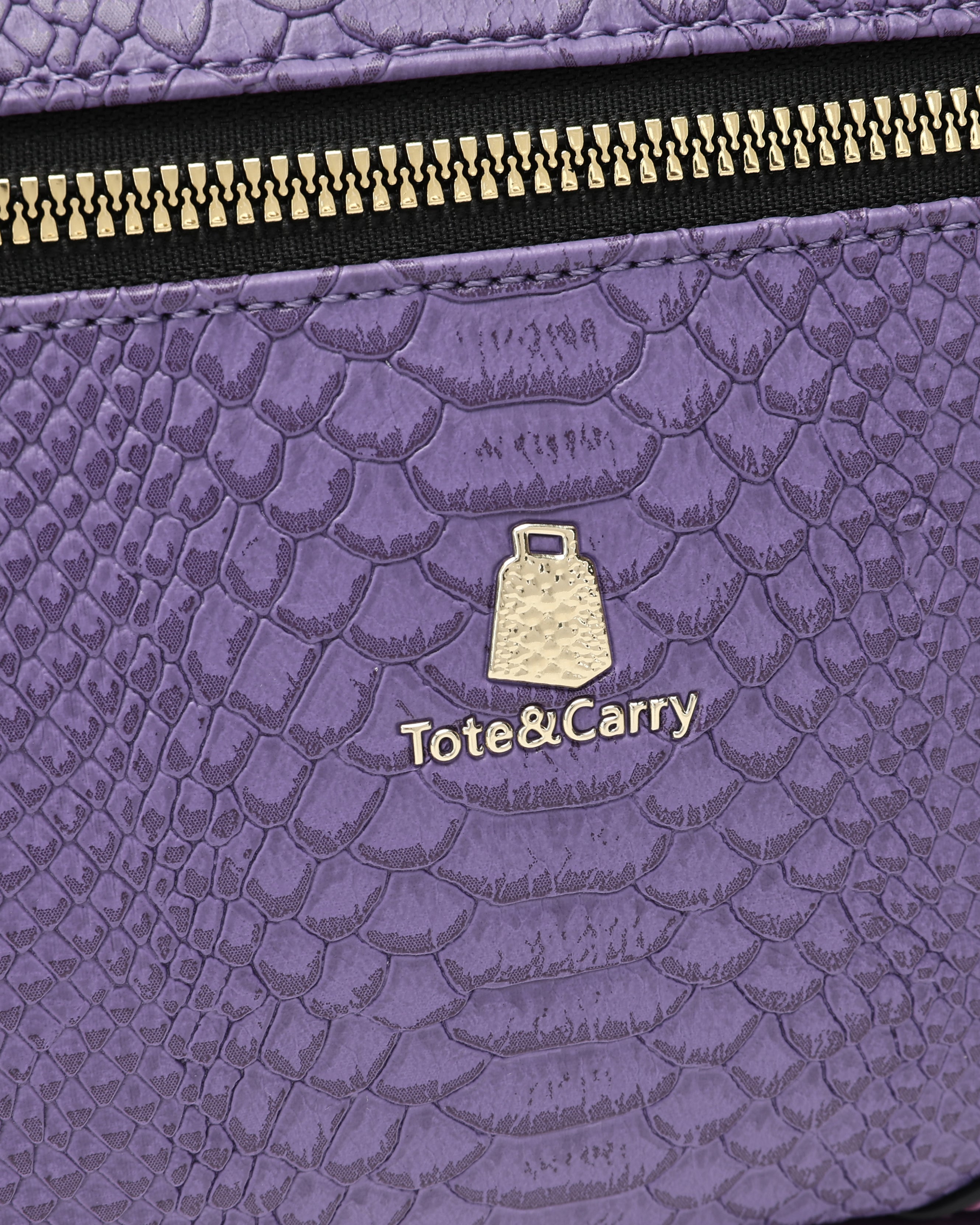 Signature Essential Toiletry Bag in Purple
