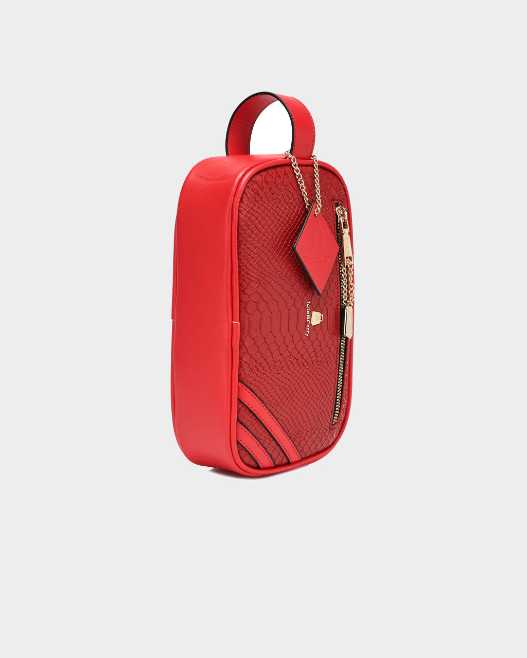 Signature Essential Toiletry Bag in Red