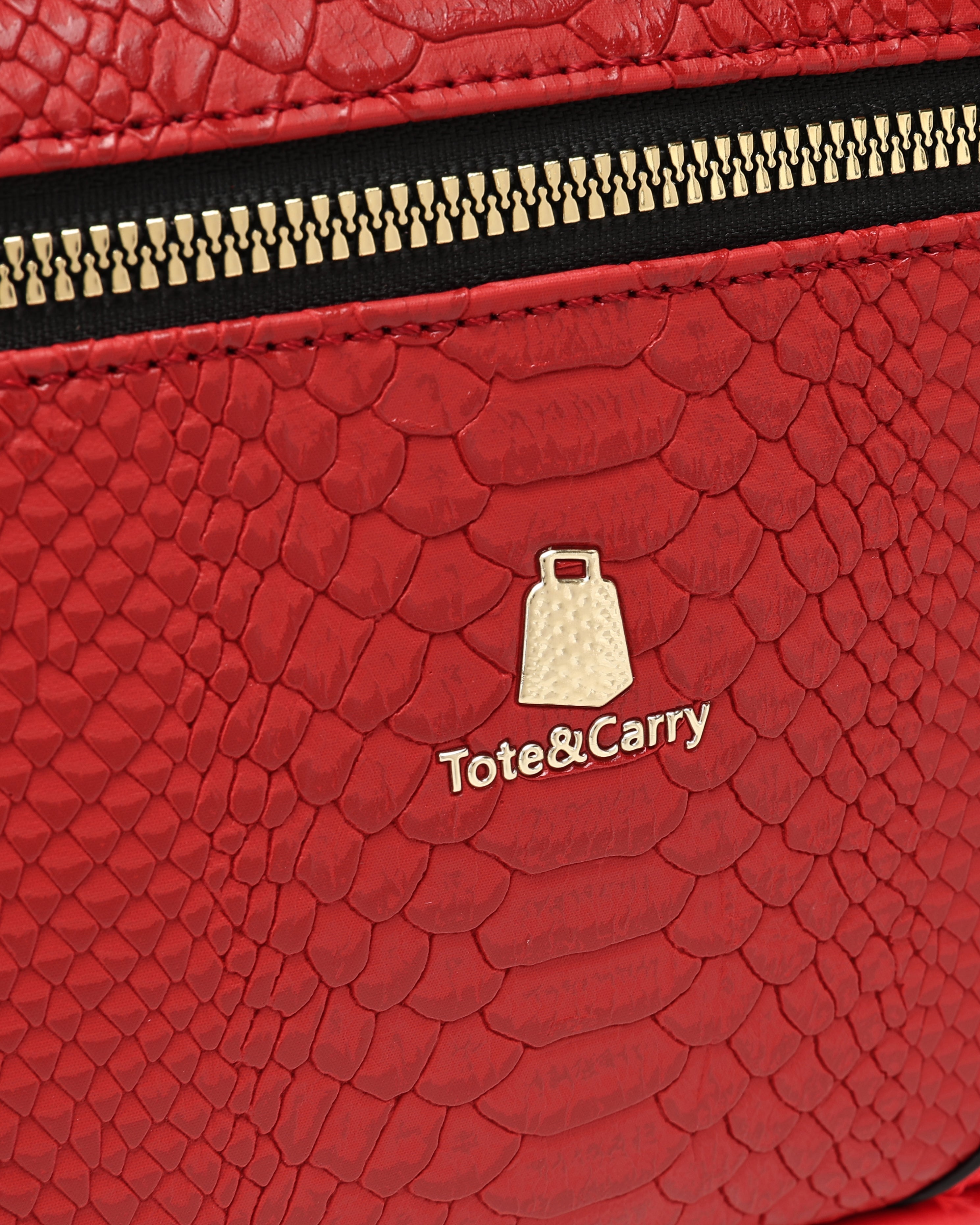 Signature Essential Toiletry Bag in Red