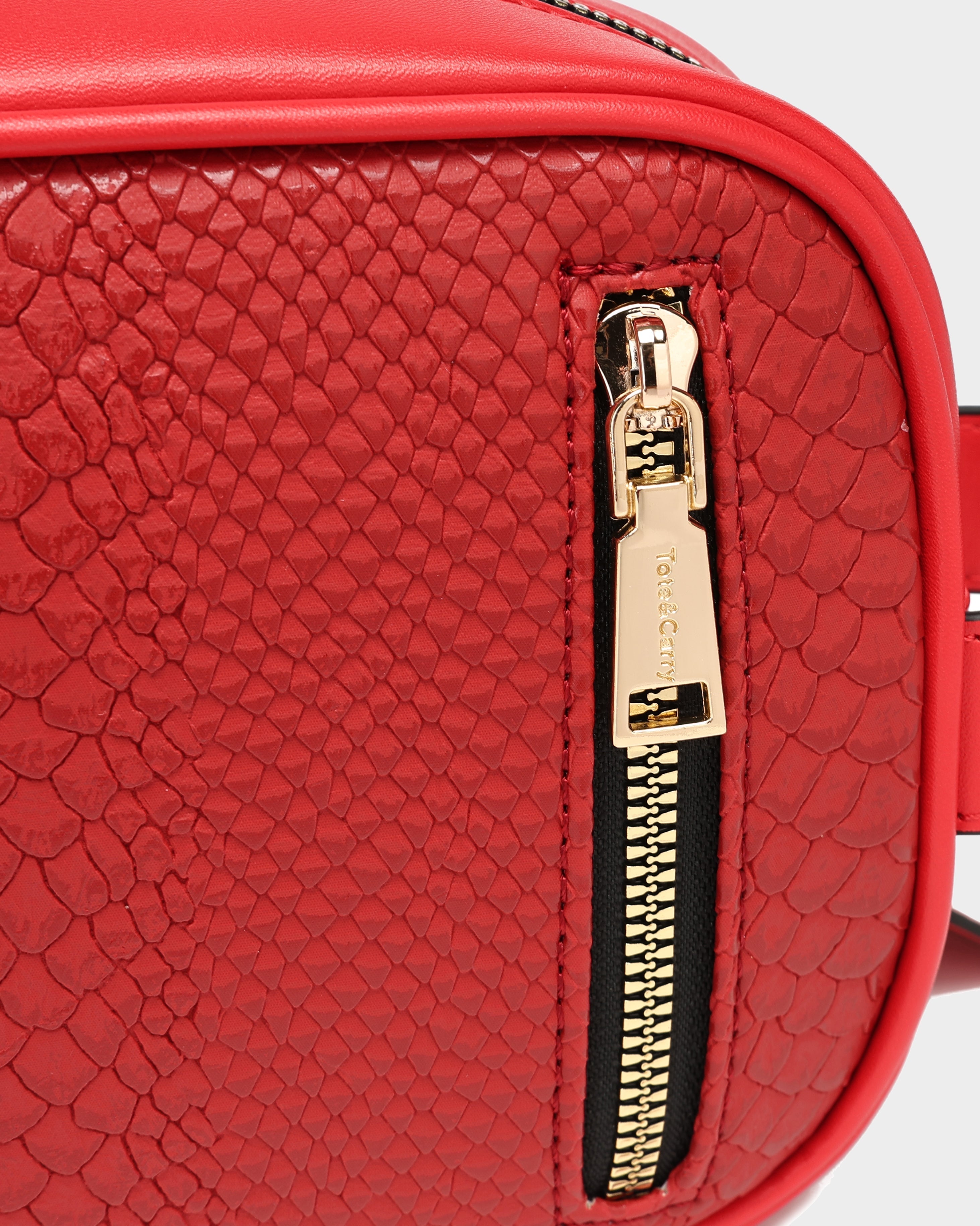 Signature Essential Toiletry Bag in Red