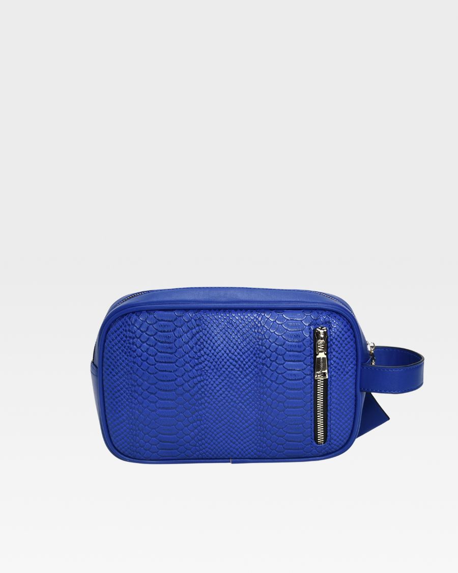 Signature Essential Toiletry Bag in Royal Blue