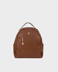 Statement Commuter Backpack in Caramel